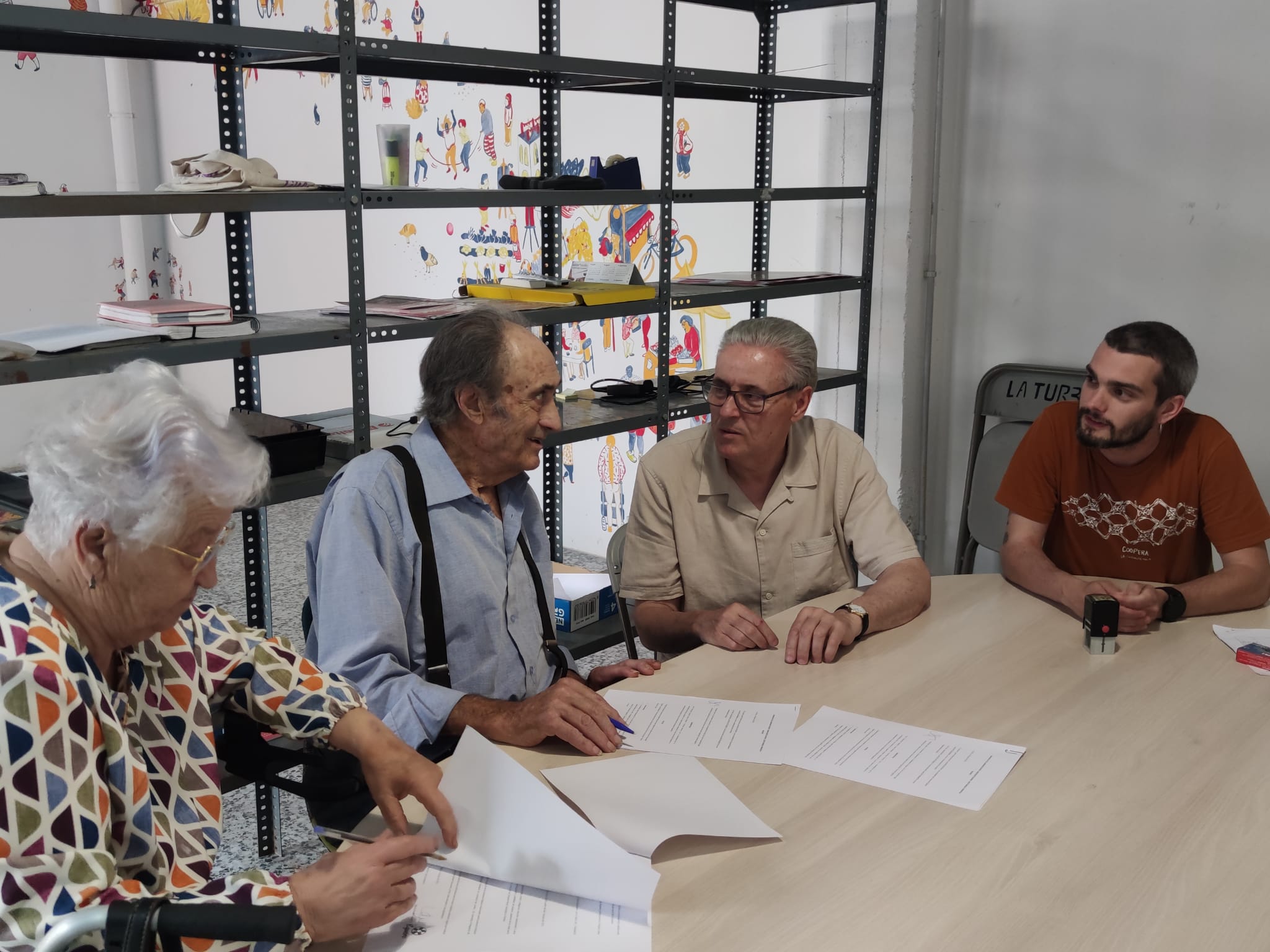 La Comunalitat de Valls i l’Associació Egueiro acorden el segon contracte de Masoveria a Valls.